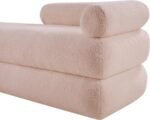 Kennedy Teddy Fabric Upholstered Bench - Image 10