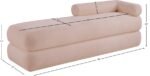 Kennedy Teddy Fabric Upholstered Bench - Image 13