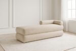 Kennedy Chenille Fabric Upholstered Bench - Image 2