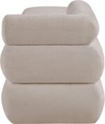 Kennedy Chenille Fabric Upholstered Bench - Image 4