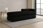 Kennedy Chenille Fabric Upholstered Bench - Image 2