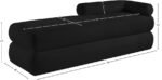 Kennedy Chenille Fabric Upholstered Bench - Image 13