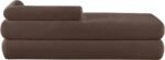 Kennedy Chenille Fabric Upholstered Bench - Image 5