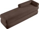 Kennedy Chenille Fabric Upholstered Bench - Image 8