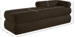 Kennedy Chenille Fabric Upholstered Bench - Image 13