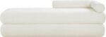 Kennedy Chenille Fabric Upholstered Bench - Image 3