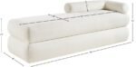 Kennedy Chenille Fabric Upholstered Bench - Image 13
