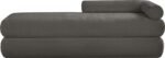 Kennedy Chenille Fabric Upholstered Bench - Image 3
