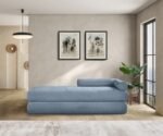 Kennedy Chenille Fabric Upholstered Bench - Image 2