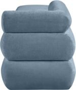 Kennedy Chenille Fabric Upholstered Bench - Image 4