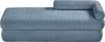Kennedy Chenille Fabric Upholstered Bench - Image 6