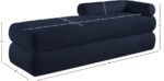 Kennedy Chenille Fabric Upholstered Bench - Image 13