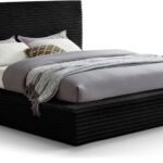 Dexter Corduroy Fabric Upholstered Bed