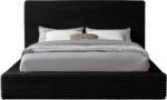 Dexter Corduroy Fabric Upholstered Bed - Image 3