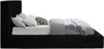 Dexter Corduroy Fabric Upholstered Bed - Image 4