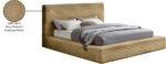 Dexter Corduroy Fabric Upholstered Bed - Image 8