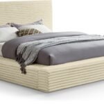 Dexter Corduroy Fabric Upholstered Bed