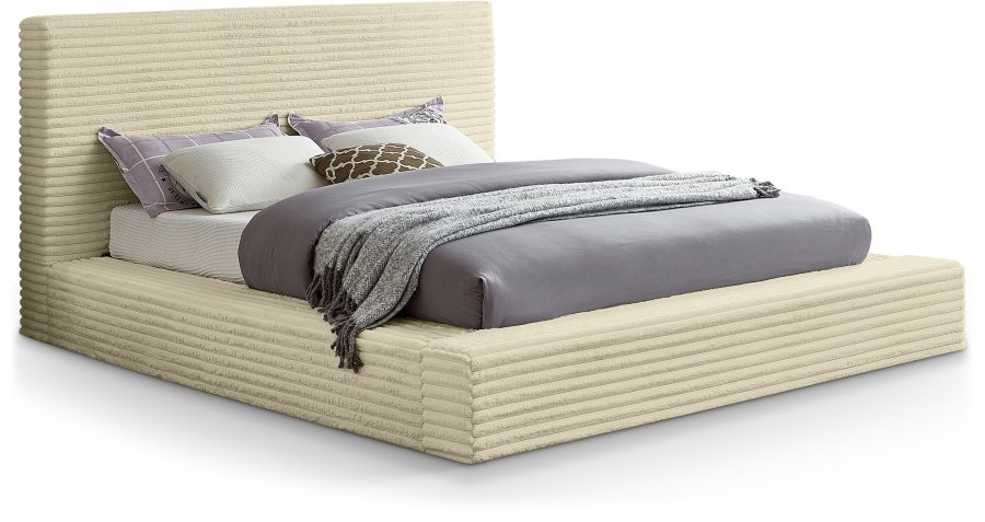 42804.jpg Dexter Corduroy Fabric Upholstered Bed - Image 1
