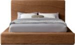 Dexter Corduroy Fabric Upholstered Bed - Image 3