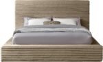 Dexter Corduroy Fabric Upholstered Bed - Image 3