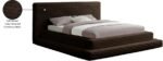 Drew Corduroy Fabric Upholstered Bed - Image 8