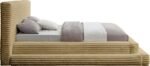 Drew Corduroy Fabric Upholstered Bed - Image 4