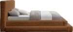 Drew Corduroy Fabric Upholstered Bed - Image 4