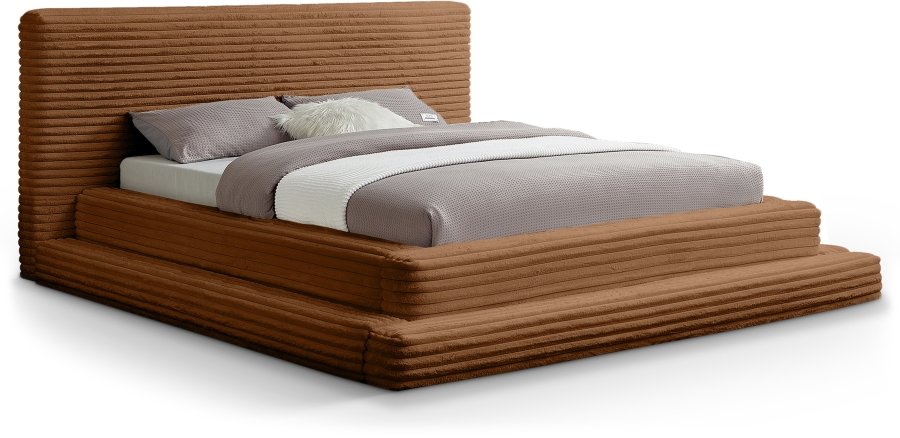 42887.jpg Drew Corduroy Fabric Upholstered Bed - Image 1