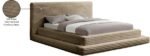 Drew Corduroy Fabric Upholstered Bed - Image 8