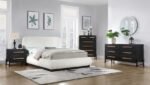 Kaya Oak Veneer And Vegan Leather Handle Night Stand - Image 10