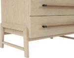 Kaya Oak Veneer And Vegan Leather Handle Chest - Image 7