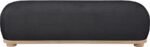 Calum Chenille Fabric Upholstered Bench - Image 3