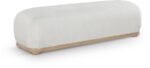 Calum Chenille Fabric Upholstered Bench