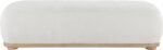 Calum Chenille Fabric Upholstered Bench - Image 3