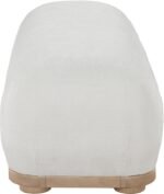 Calum Chenille Fabric Upholstered Bench - Image 4