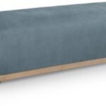 Calum Chenille Fabric Upholstered Bench
