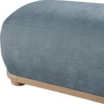 Calum Chenille Fabric Upholstered Bench - Image 5