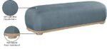 Calum Chenille Fabric Upholstered Bench - Image 8