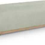 Calum Chenille Fabric Upholstered Bench