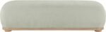 Calum Chenille Fabric Upholstered Bench - Image 3