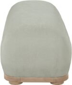 Calum Chenille Fabric Upholstered Bench - Image 4