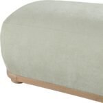Calum Chenille Fabric Upholstered Bench - Image 5