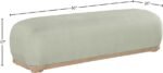 Calum Chenille Fabric Upholstered Bench - Image 7