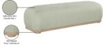 Calum Chenille Fabric Upholstered Bench - Image 8