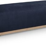 Calum Chenille Fabric Upholstered Bench
