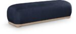 Calum Chenille Fabric Upholstered Bench