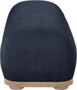 Calum Chenille Fabric Upholstered Bench - Image 4