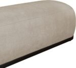 Calum Chenille Fabric Upholstered Bench - Image 5