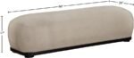 Calum Chenille Fabric Upholstered Bench - Image 7