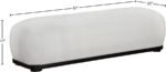 Calum Chenille Fabric Upholstered Bench - Image 7